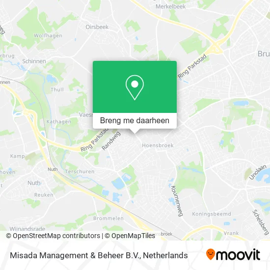 Misada Management & Beheer B.V. kaart