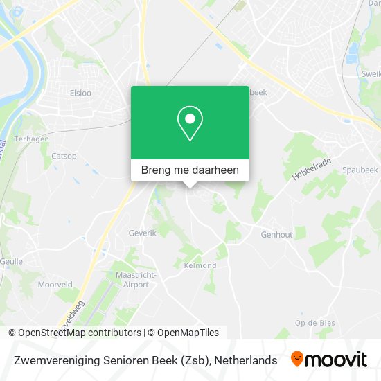 Zwemvereniging Senioren Beek (Zsb) kaart