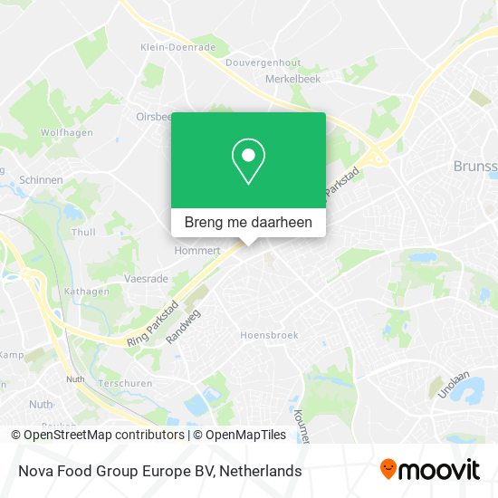 Nova Food Group Europe BV kaart