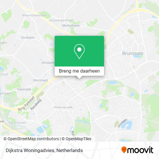 Dijkstra Woningadvies kaart