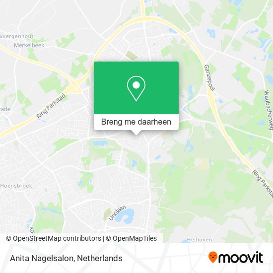 Anita Nagelsalon kaart