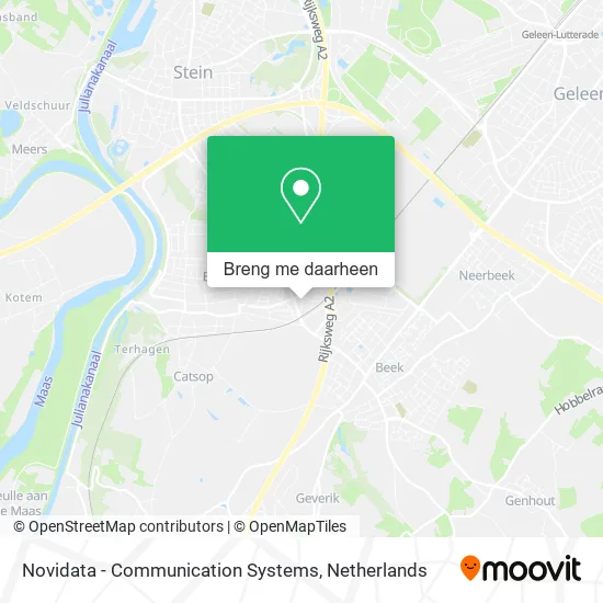 Novidata - Communication Systems kaart