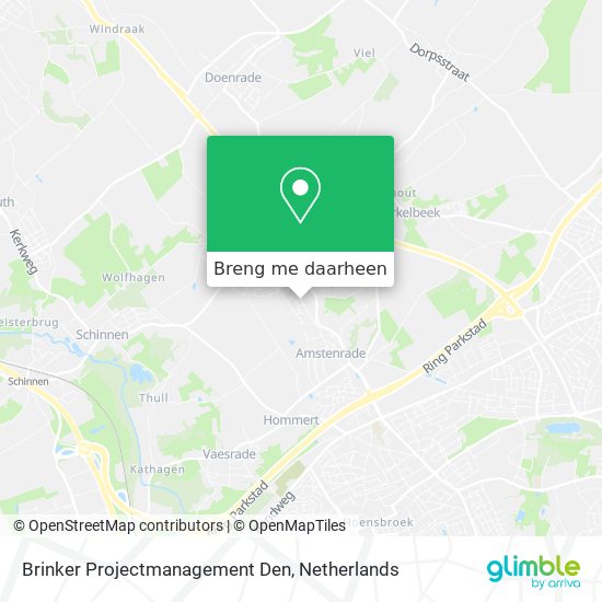 Brinker Projectmanagement Den kaart