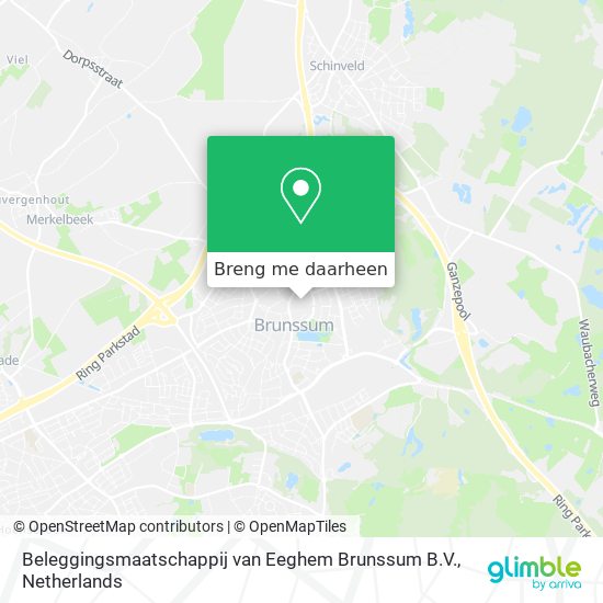 Beleggingsmaatschappij van Eeghem Brunssum B.V. kaart