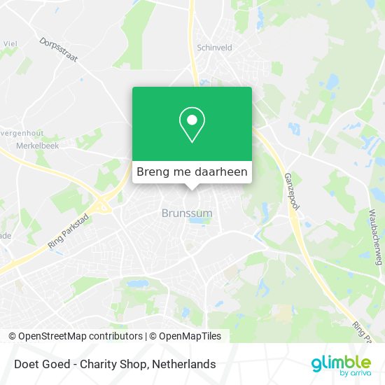 Doet Goed - Charity Shop kaart