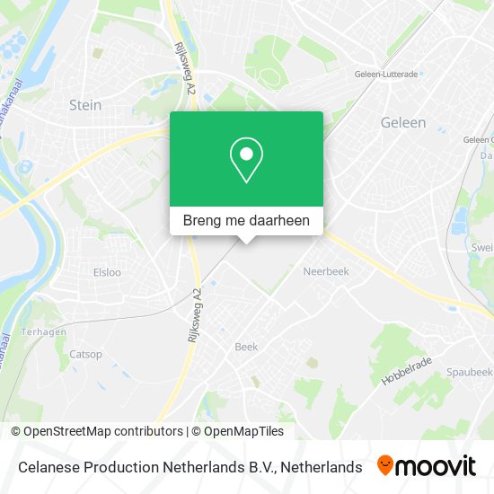 Celanese Production Netherlands B.V. kaart
