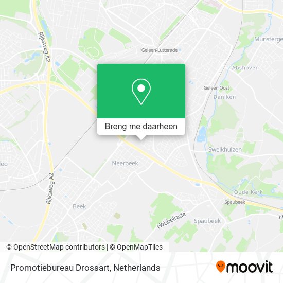 Promotiebureau Drossart kaart