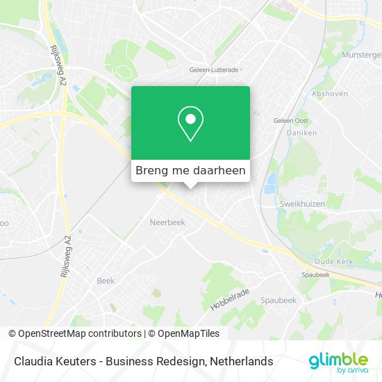 Claudia Keuters - Business Redesign kaart