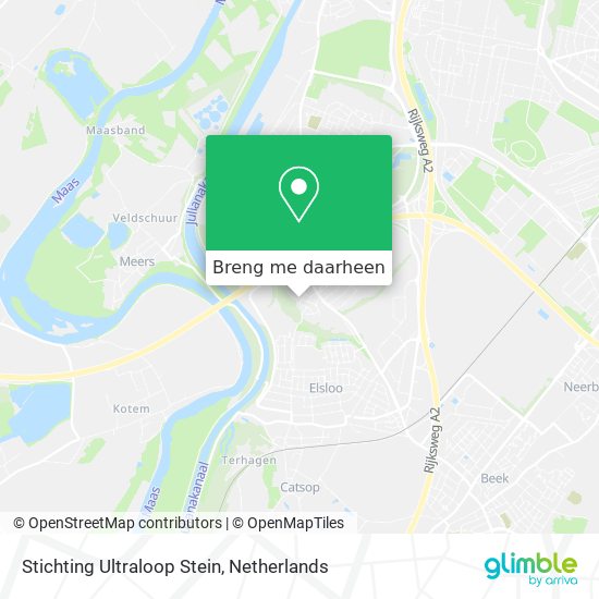 Stichting Ultraloop Stein kaart