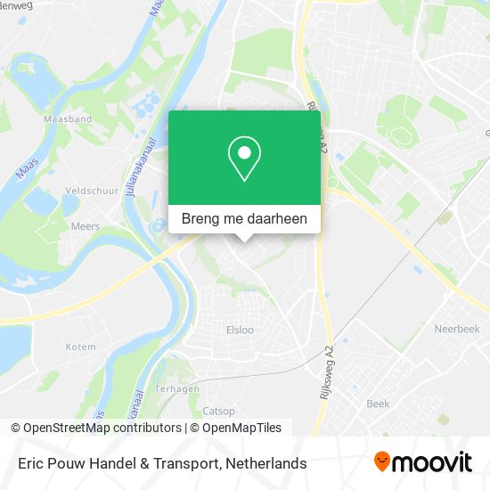 Eric Pouw Handel & Transport kaart