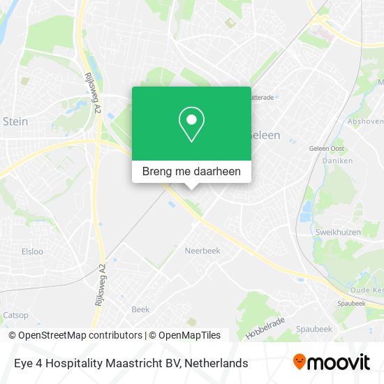 Eye 4 Hospitality Maastricht BV kaart