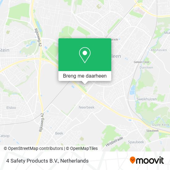 4 Safety Products B.V. kaart