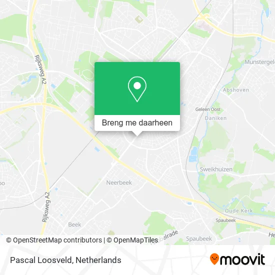 Pascal Loosveld kaart