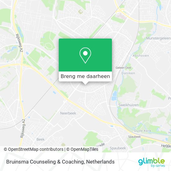 Bruinsma Counseling & Coaching kaart