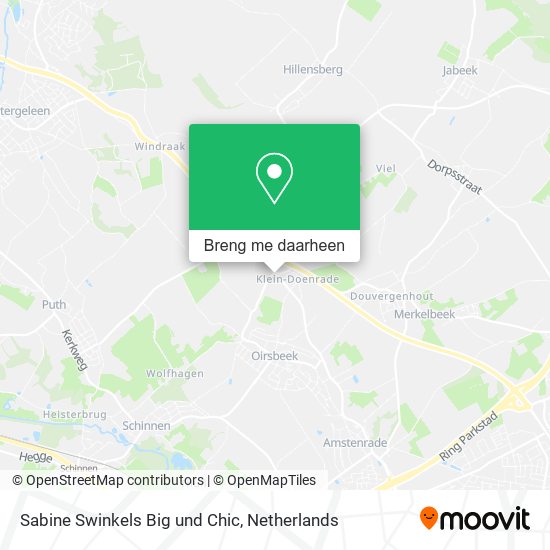 Sabine Swinkels Big und Chic kaart