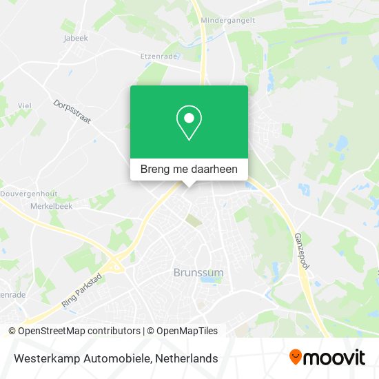 Westerkamp Automobiele kaart