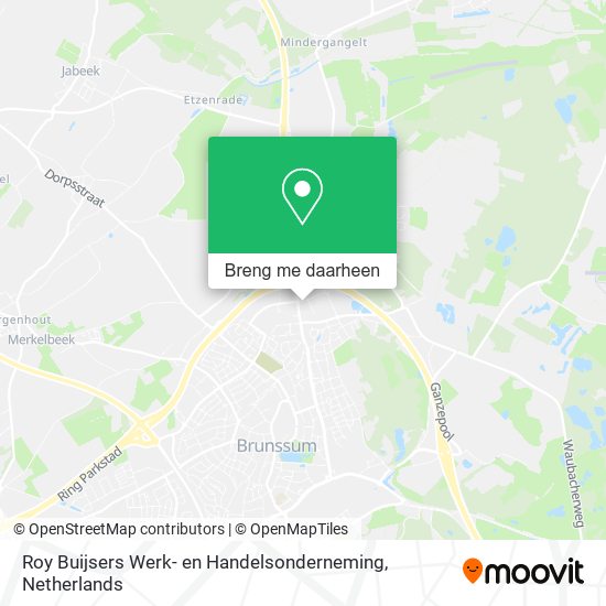 Roy Buijsers Werk- en Handelsonderneming kaart