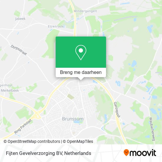 Fijten Gevelverzorging BV kaart