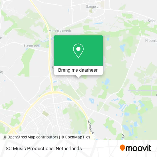 SC Music Productions kaart