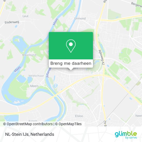 NL-Stein IJs kaart
