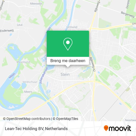 Lean-Tec Holding BV kaart
