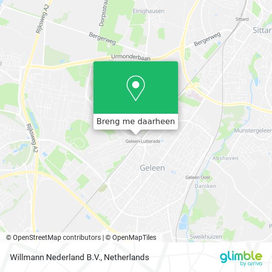Willmann Nederland B.V. kaart