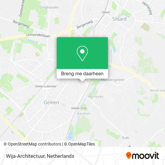 Wija-Architectuur kaart