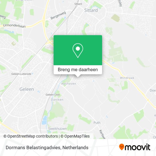 Dormans Belastingadvies kaart