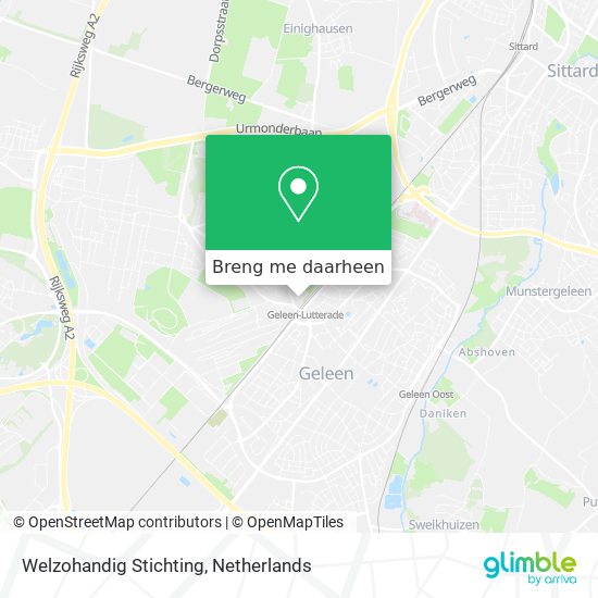 Welzohandig Stichting kaart