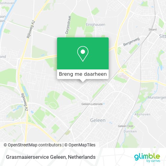 Grasmaaierservice Geleen kaart