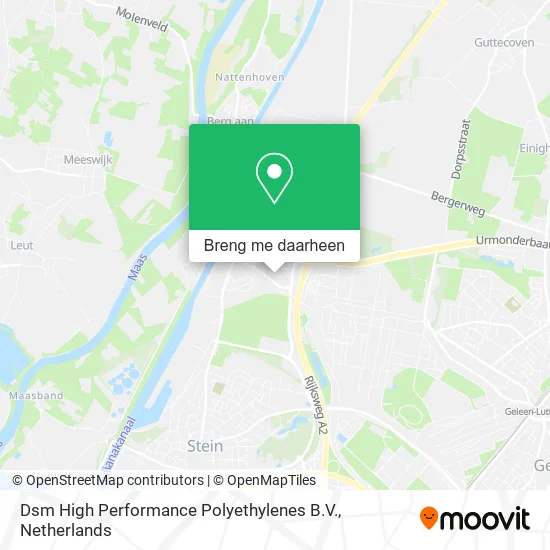 Dsm High Performance Polyethylenes B.V. kaart