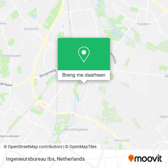 Ingenieursbureau Ibs kaart