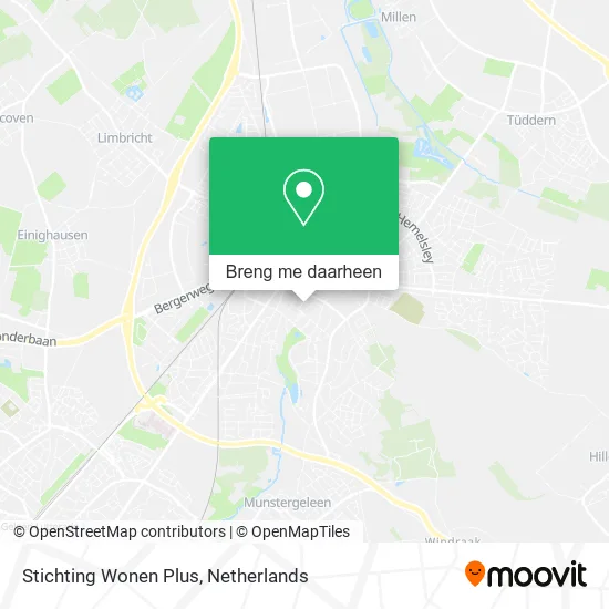 Stichting Wonen Plus kaart