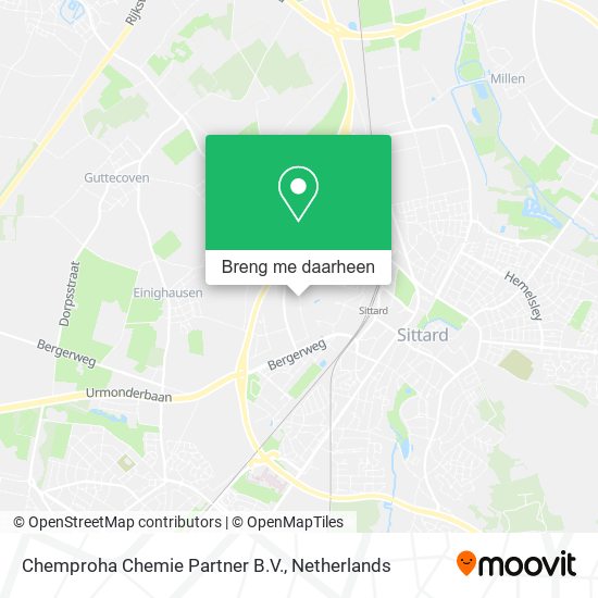 Chemproha Chemie Partner B.V. kaart