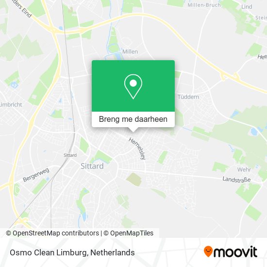 Osmo Clean Limburg kaart