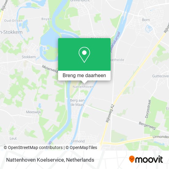 Nattenhoven Koelservice kaart