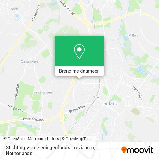 Stichting Voorzieningenfonds Trevianum kaart