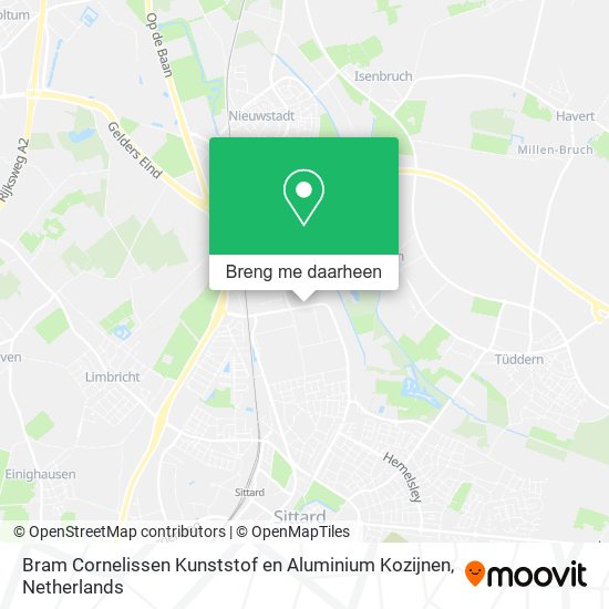 Bram Cornelissen Kunststof en Aluminium Kozijnen kaart