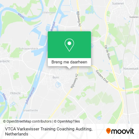VTCA Varkevisser Training Coaching Auditing kaart