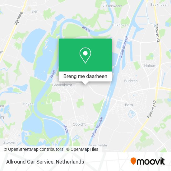 Allround Car Service kaart