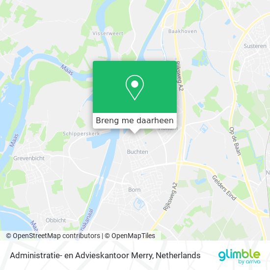 Administratie- en Advieskantoor Merry kaart