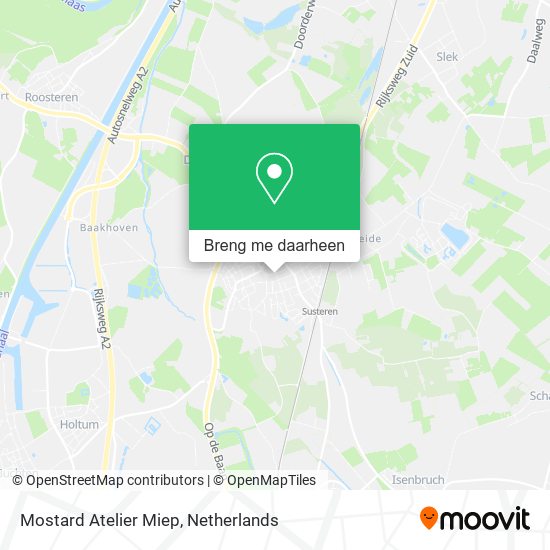 Mostard Atelier Miep kaart