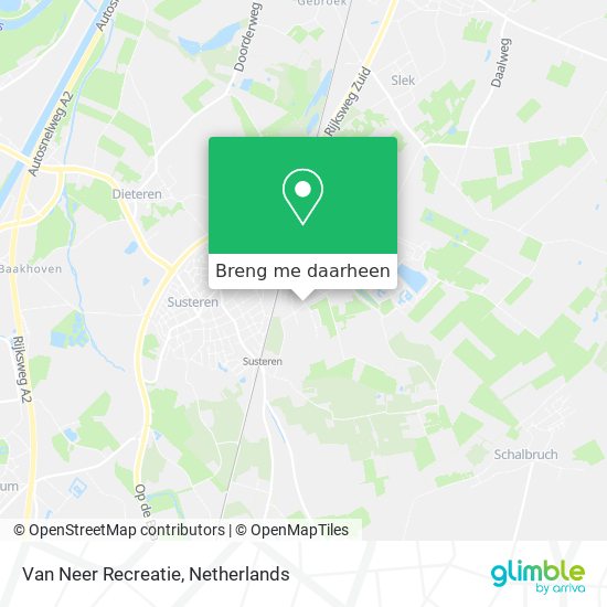 Van Neer Recreatie kaart