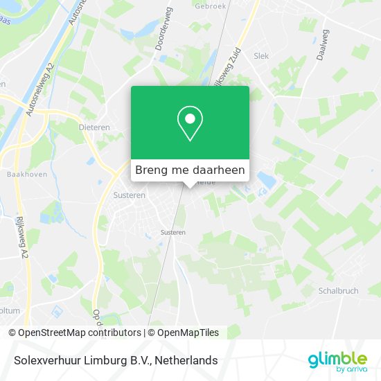 Solexverhuur Limburg B.V. kaart