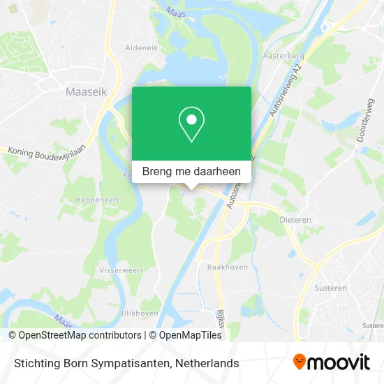 Stichting Born Sympatisanten kaart