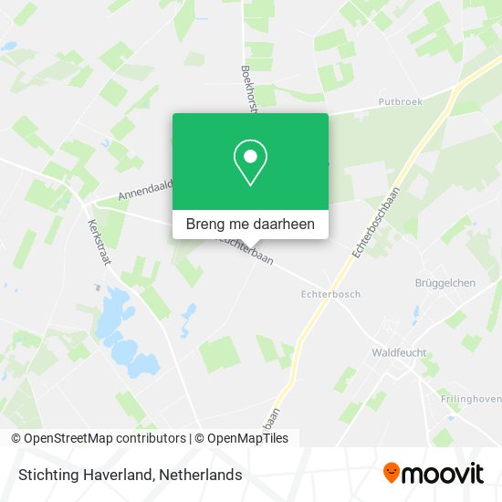 Stichting Haverland kaart