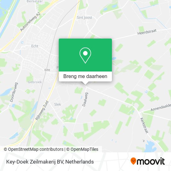 Key-Doek Zeilmakerij BV kaart
