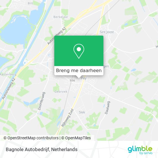 Bagnole Autobedrijf kaart