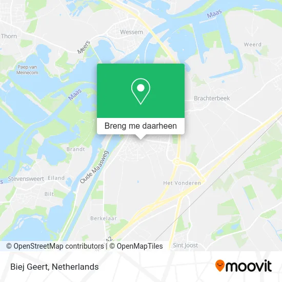 Biej Geert kaart