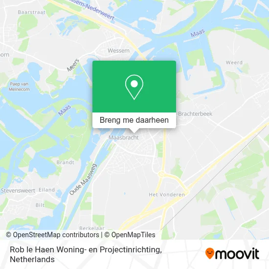 Rob le Haen Woning- en Projectinrichting kaart